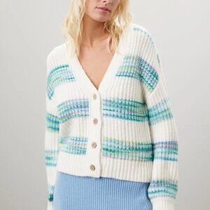 Slate & Willow Stripe Cardigan Sweater